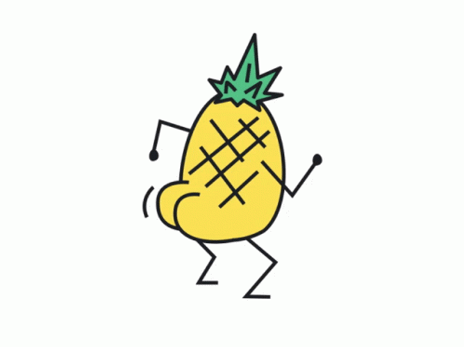Pineapple Dancing GIF