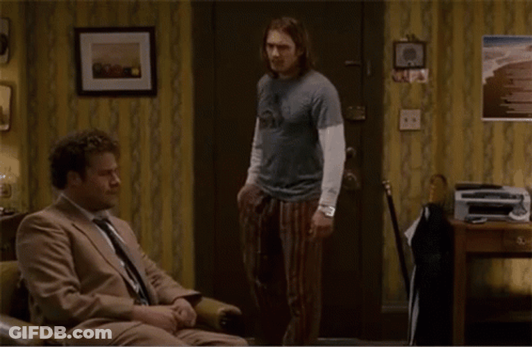 Pineapple Express James Franco Talking Linger GIF
