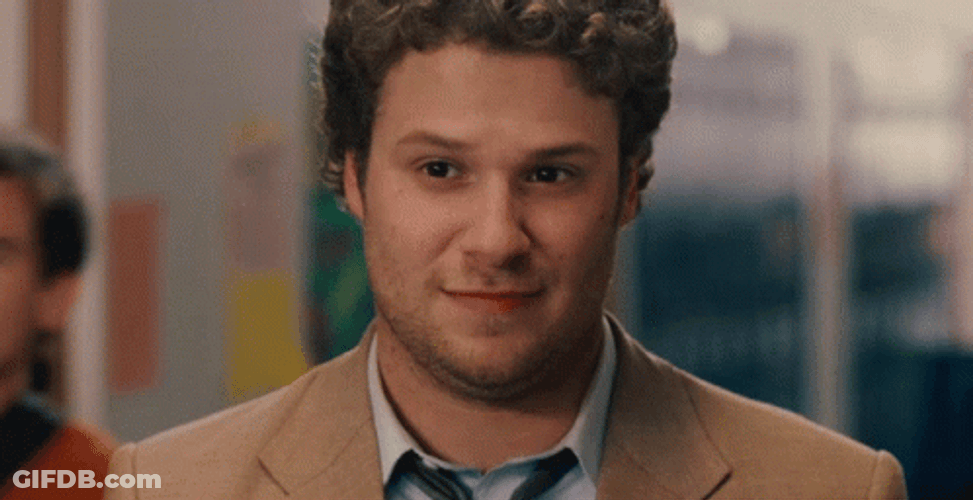 Pineapple Express Seth Rogen Eyebrow Twitch GIF