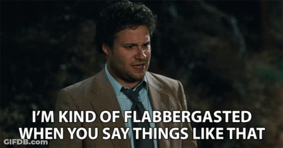 Pineapple Express Seth Rogen Flabbergasted GIF