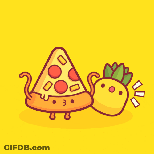 Pineapple Pizza Party GIF