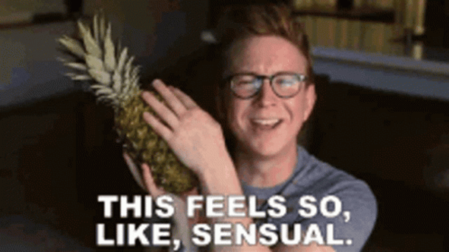 Pineapple This Feels So Like Sensual GIF