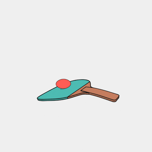 Ping Pong Ball Bounce It GIF
