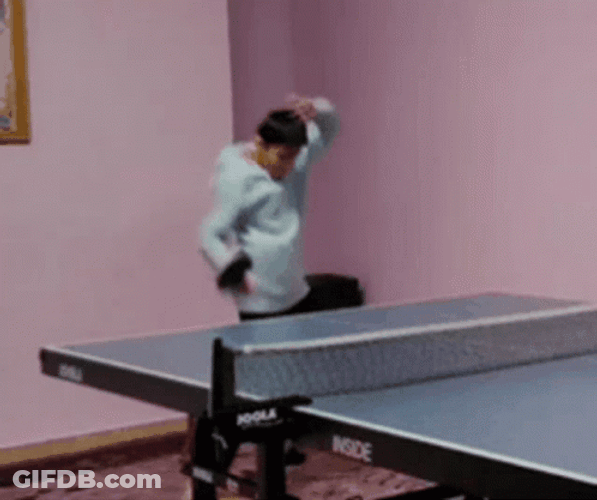 Ping Pong Gaining Score GIF