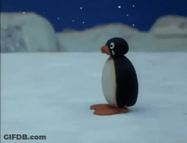 Ping Showing Sadness Clay Animation GIF