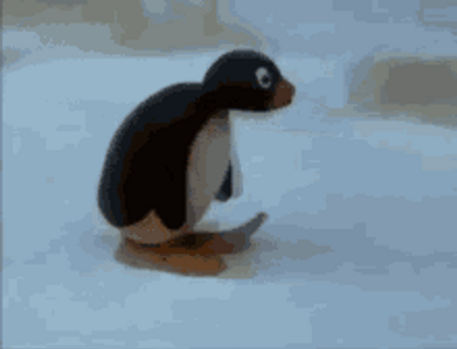 Pinggu Penguin Walking GIF