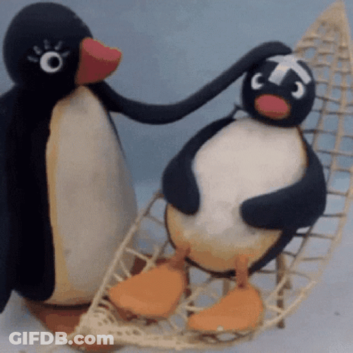 Pingu Mother Massage GIF