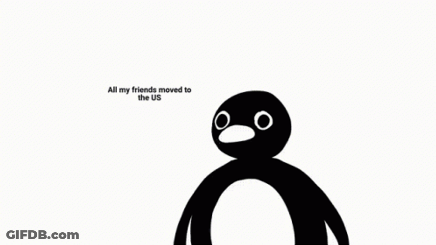 Pingu No Actual Friends GIF
