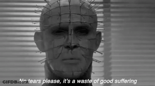 Pinhead No Tears GIF