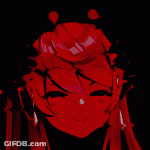 Pink And Black Person Crying GIF