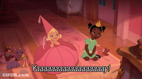 Pink And Green Dress Girls With Yaaaa GIF