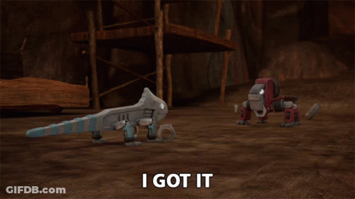 Pink And White Penguin Typing Click GIF