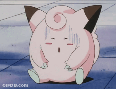 Pink Animal Surprised GIF