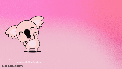 Pink Background Saying Today Is Your Day GIF
