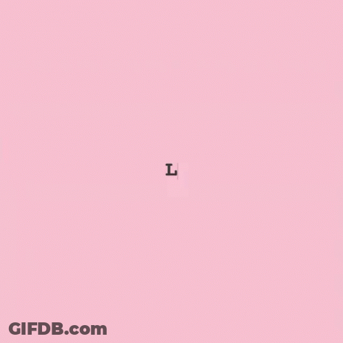 Pink Background Saying Unlearn GIF