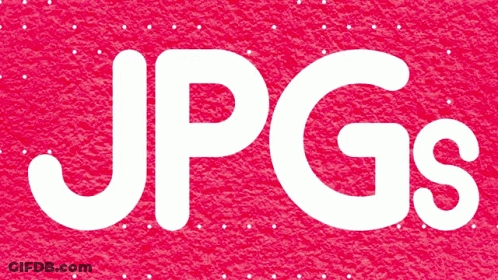 Pink Background With Jpgs In White GIF