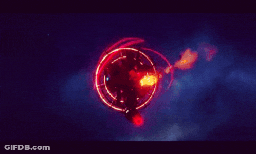 Pink Background With Red More Letters GIF