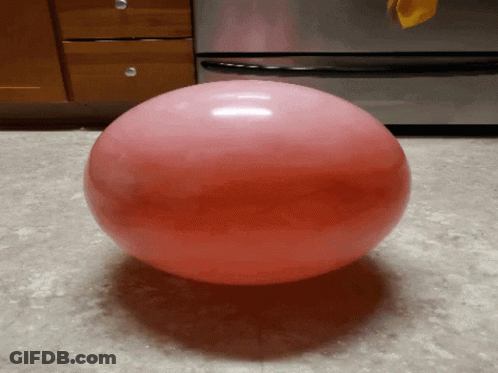 Pink Balloon GIF