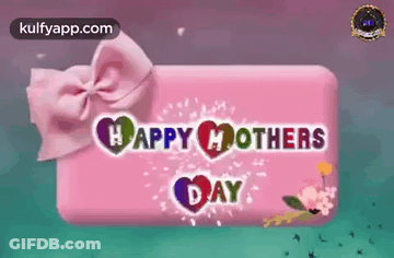 Pink Box With Happy Mothers Day GIF