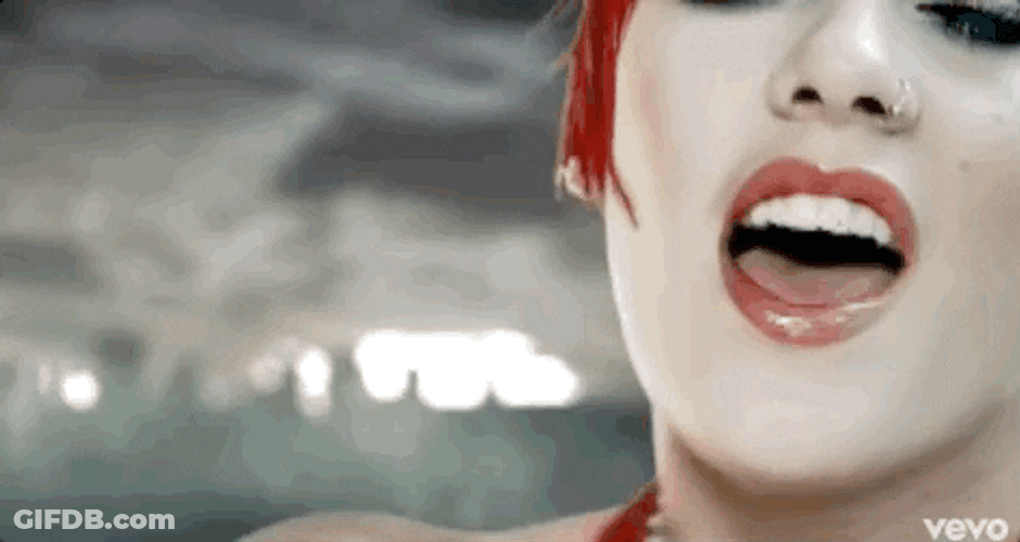 Pink Bye Bye GIF