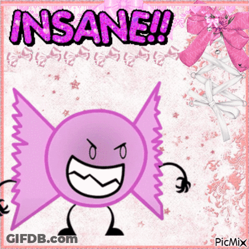 Pink Candy Insane GIF