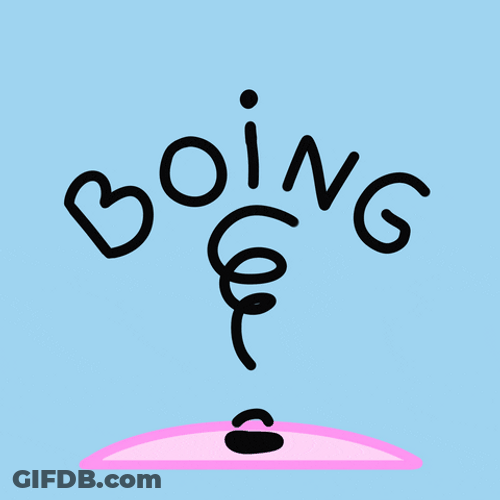 Pink Circle With Face On It Boing GIF