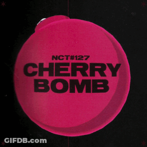 Pink Circle With Letters Zy And B GIF