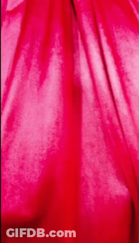 Pink Cloth Shaped Like Flower GIF