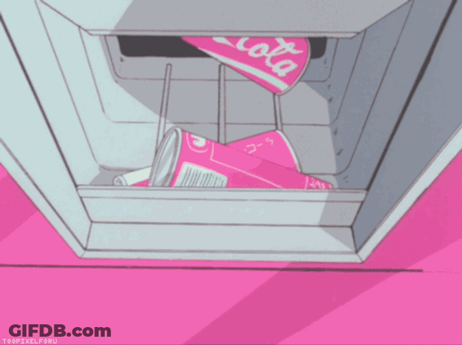Pink Coca Cola Coke Animation GIF