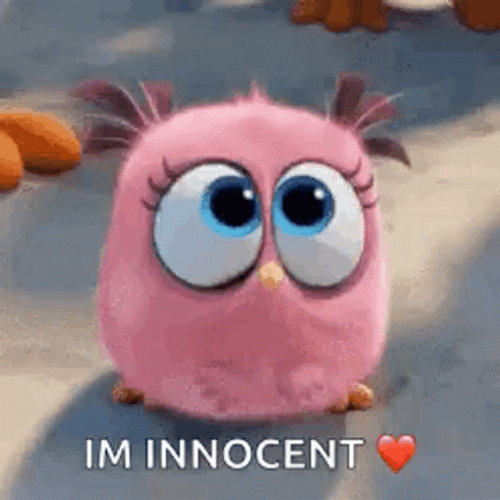 Pink Fluffy Innocent Chick GIF