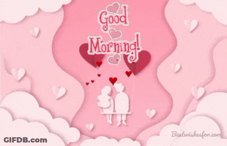 Pink Good Morning Love GIF