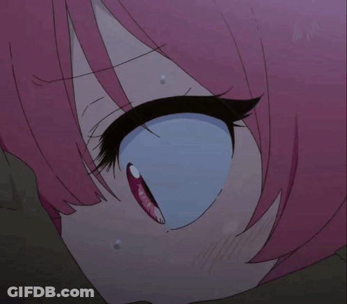 Pink Haired Anime Girl Saying You're Trying To Win Me Over GIF