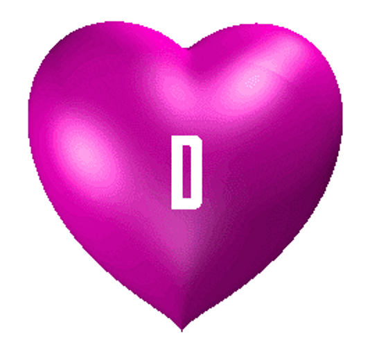 Pink Heart D For Dreamboys GIF