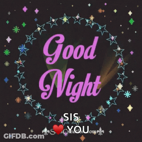 Pink Heart Good Night I Love You And I Miss You So Much GIF