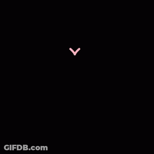 Pink Heart Saying Aries GIF