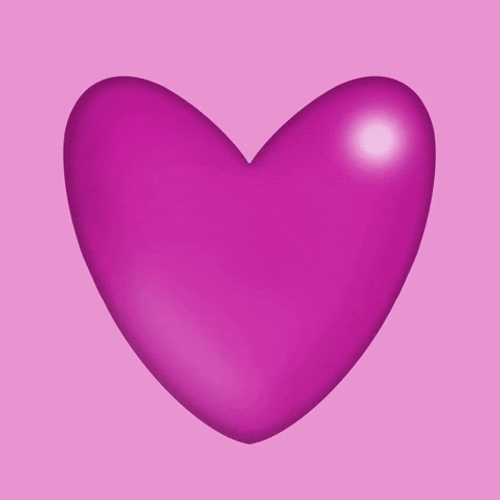 Pink Heart Tunnel Emoji GIF