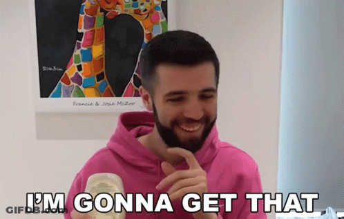 Pink Hoodie Man I'm Gonna Get That Giraffe GIF