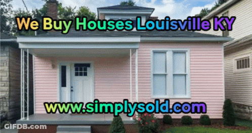 Pink House We Buy Houses Louisville Ky GIF
