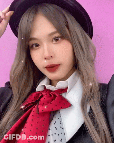 Pink Jacket Woman And Blue Shirt Man GIF