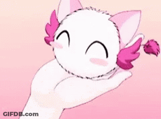 Pink Mew GIF