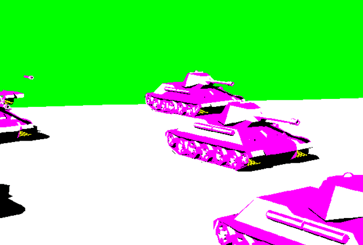 Pink Neon Tank GIF