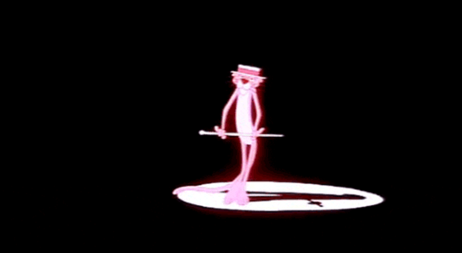 Pink Panther Dancing In The Dark GIF