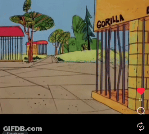 Pink Panther Gorilla GIF