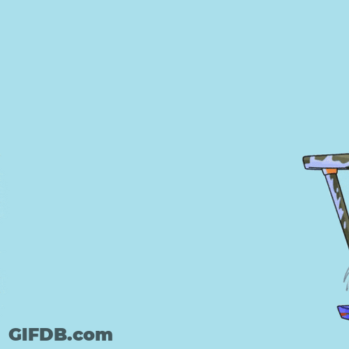 Pink Pig Flies Plane Ride Animation GIF