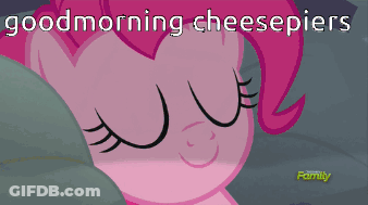 Pink Pony Good Morning Cheesepiers GIF