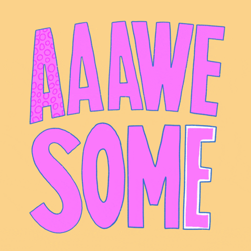 Pink Purple Awesome GIF