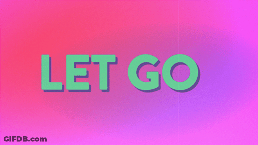 Pink Purple Let's Go Cheer GIF