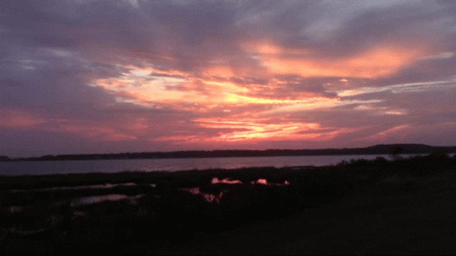 Pink Sunset Timelapse GIF