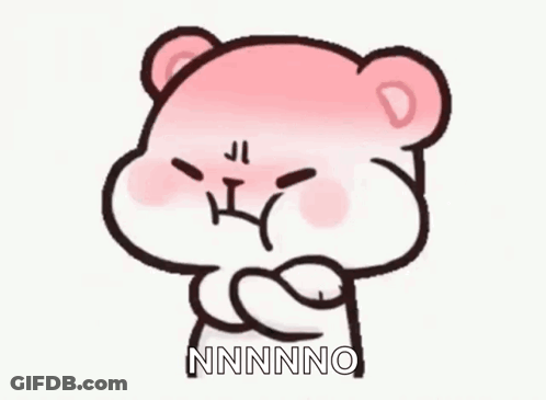 Pink Teddy Bear Making Funny Face GIF
