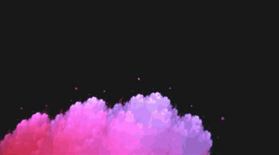 Pink Waves Fractal GIF